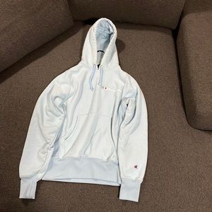 Baby blue hoodie that isn’t available anymore